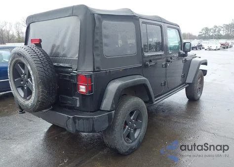 2016 Jeep Wrangler Unlimited Black Bear from USA, damaged, VIN 1C4BJWDGXGL133602